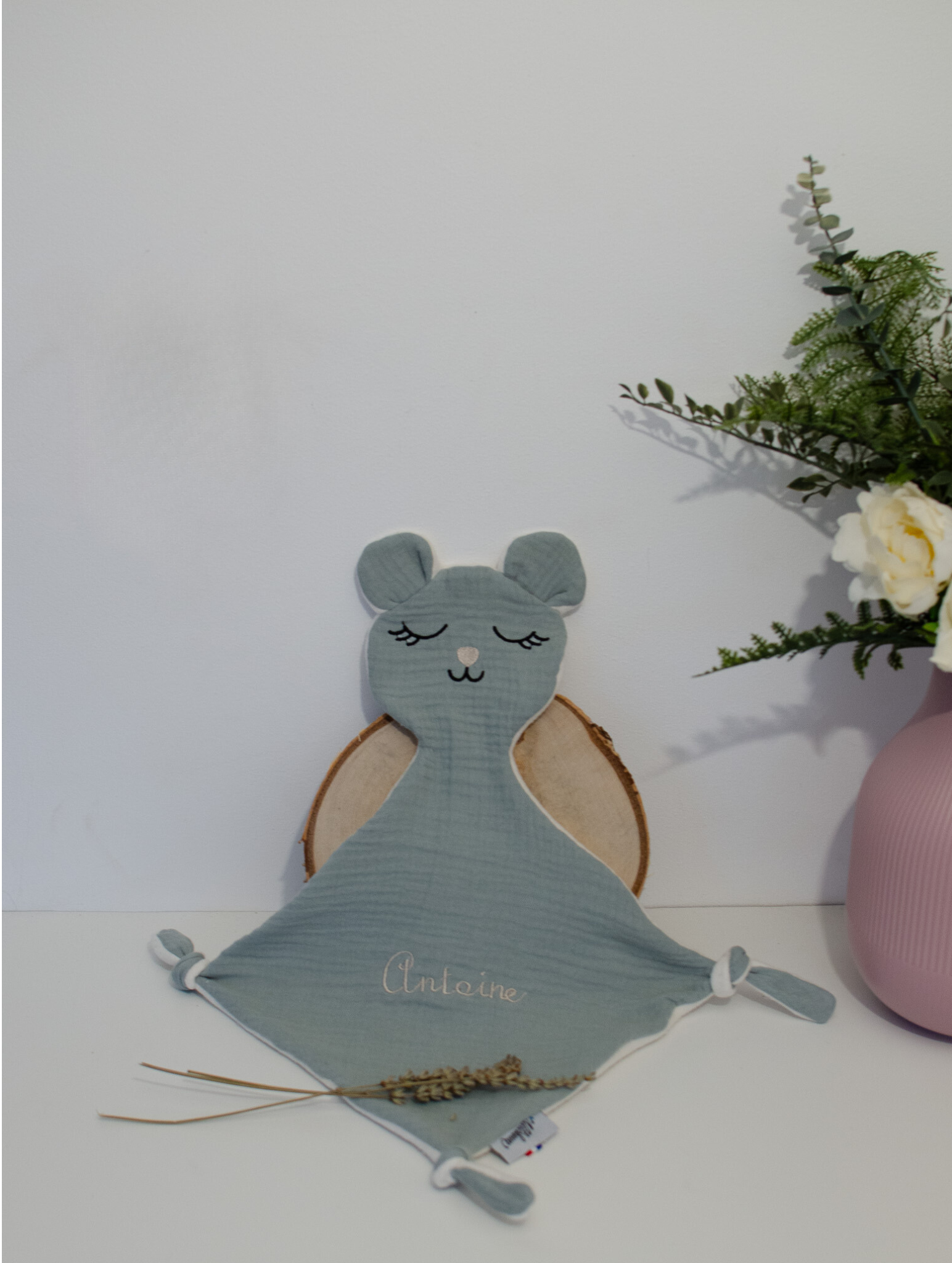 Lapinou - Le doudou douceur en gaze de coton bio – Maison Casse